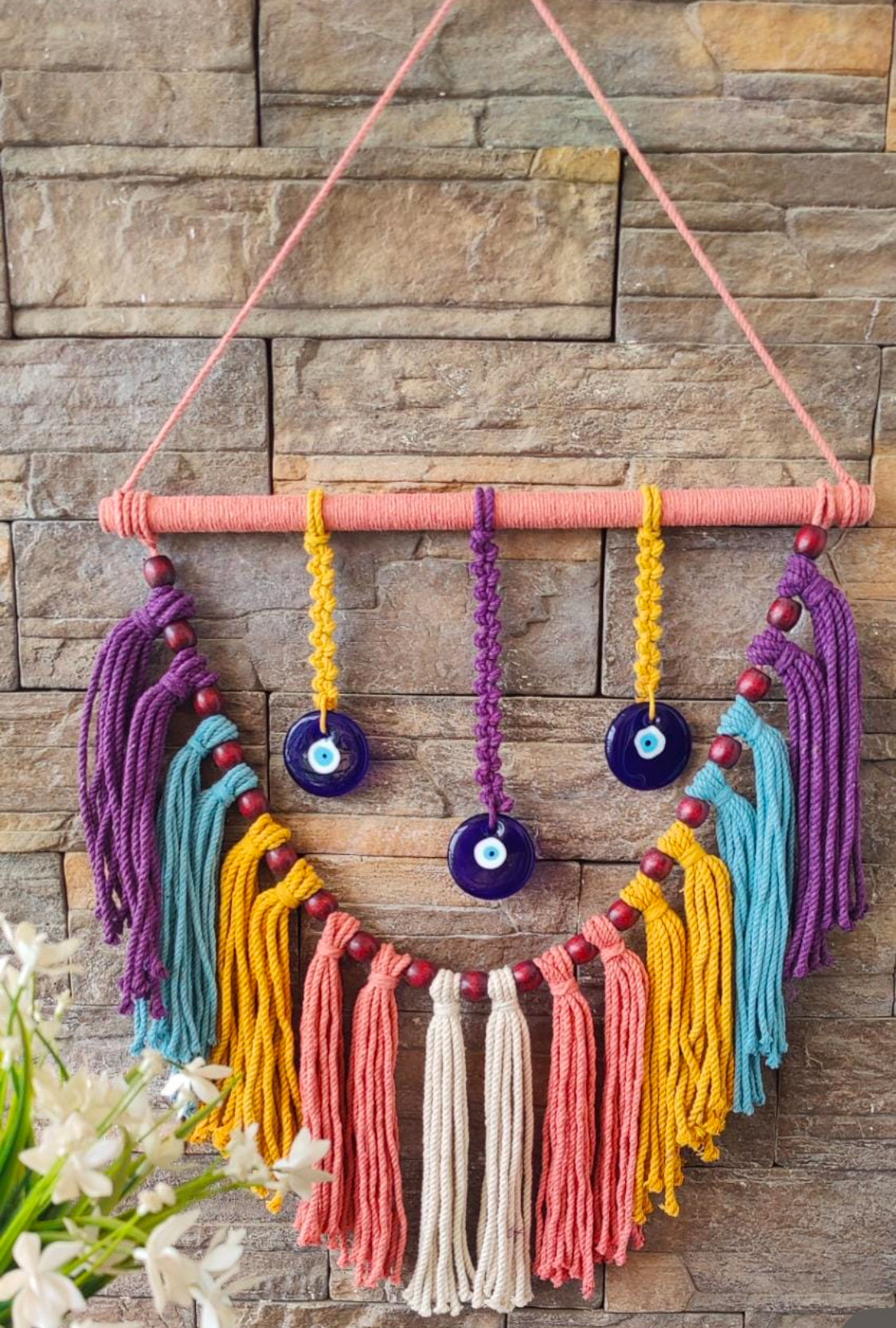 Evil eye wall hanging