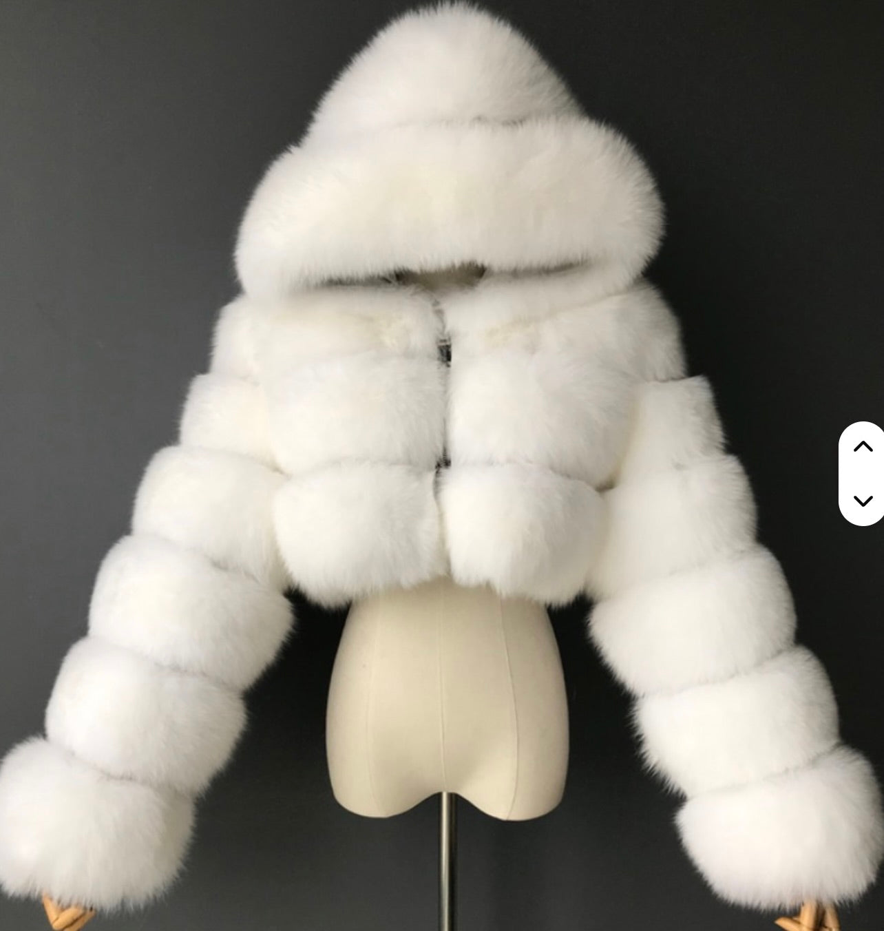 Faux fur jacket