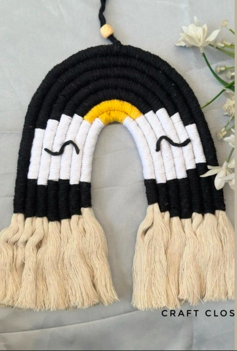 Rainbow wall hangings