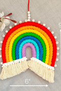 Rainbow wall hangings